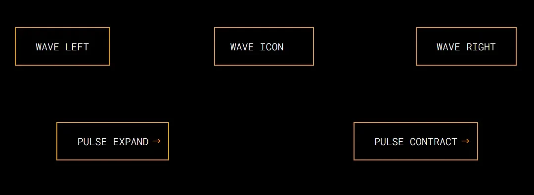 Divi botton animations