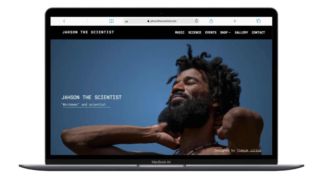 JAHSON THE SCIENTIST